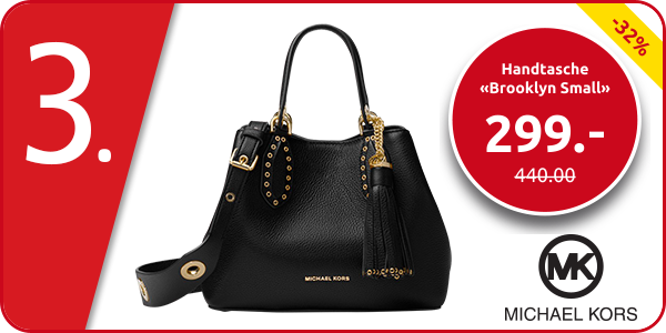 Michael Kors Handtasche «Brooklyn Small», schwarz