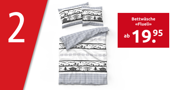 Bettwäsche «Flueli»