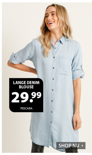 Lange denim blouse