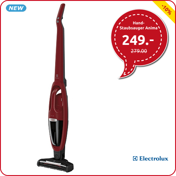 Electrolux Hand-Staubsauger «Anima WQ61», rot