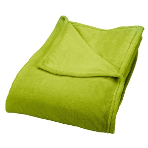 Fleecedecke «Coral», ultragross, 220 x 240 cm, anis