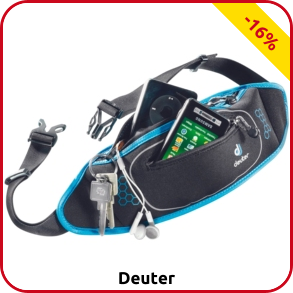 Gürteltasche «Neo Belt II» von Deuter, schwarz/blau