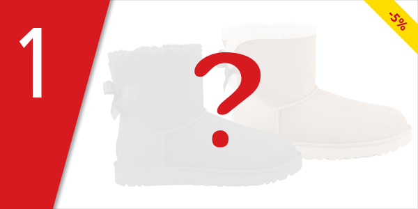 UGG Stiefeletten «Mini Bailey Bow II», schwarz