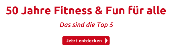 50 Jahre Fitness & Fun für alle