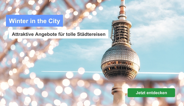 Winter in the City - Attraktive Angebote für tolle Städtereisen