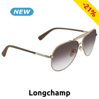 Longchamp Herrensonnenbrille «Aviateur», roségold