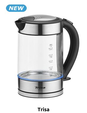 Trisa Wasserkocher «Compact Boil», 1,7 l, mit LED und Tassen-Graduierung