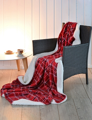 Fleecedecke «Karos», 150 x 200 cm