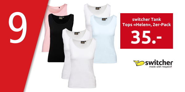switcher Tank Tops «Helen», 2er-Pack