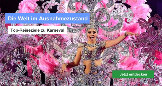 Top-Reiseziele zu Karneval