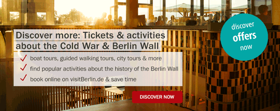 Tickets & activities on the history of the Berlin Wall, the fall of the Wall & the Cold War