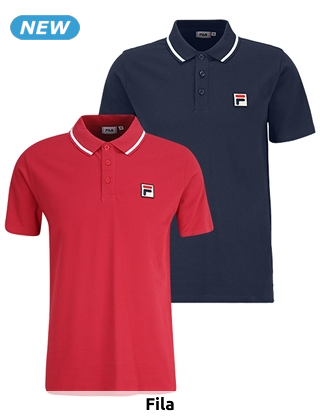 FILA Polo «Leitmeritz», rot
