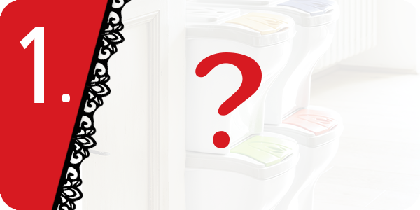 Recycling-Eimer «Poker», Set, 4 Stück