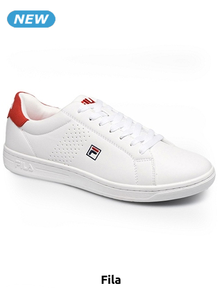 FILA Herren-Sneakers «Crosscourt», weiss/rot