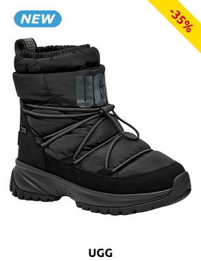 UGG Stiefel «Yose Puff», schwarz