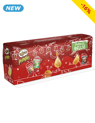 Adventskalender «Pringles», 7 Geschmacksrichtungen