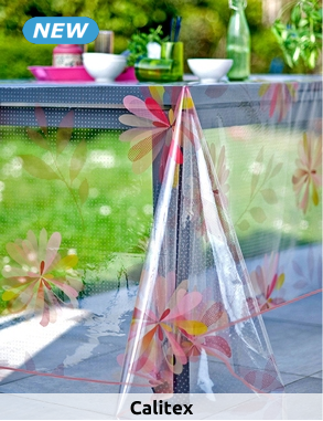 Calitex Tischdecke «Lucia», 140 x 250 cm, rosa