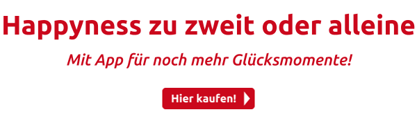 Happyness zu zweit oder alleine