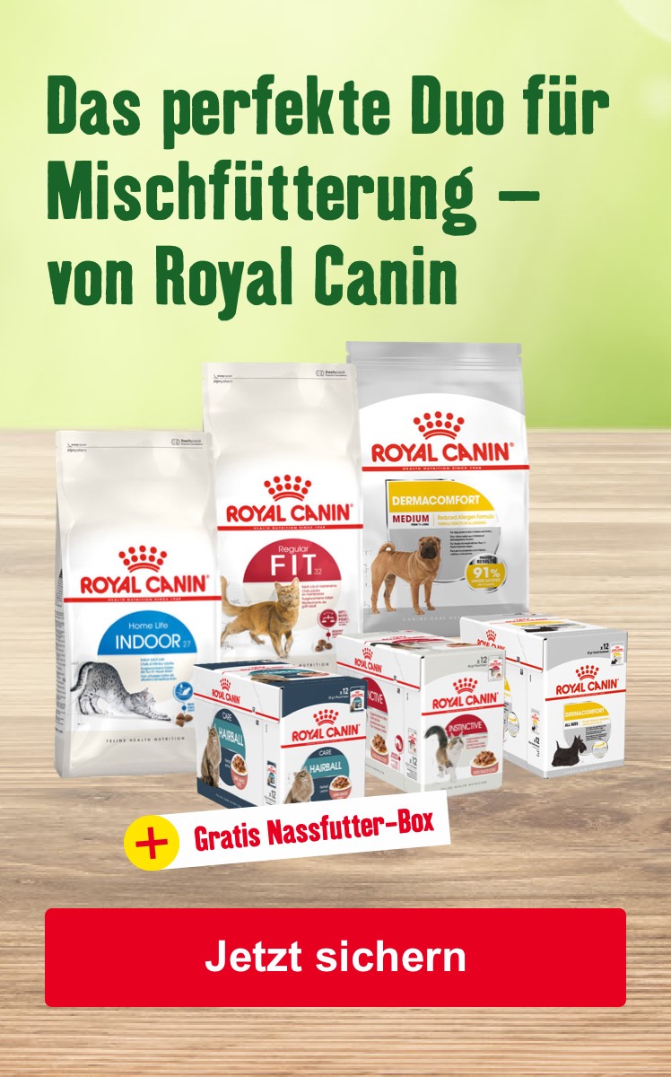 Das perfekte Duo für Mischfütterung - von Royal Canin