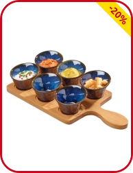 Apero Set Glasur, 7-teilig