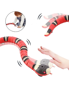 Katzenspielzeug «Crazy Snake», mit Bewegungssensor