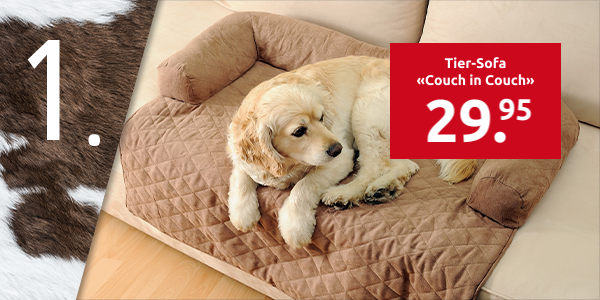 Tier-Sofa «Couch in Couch»