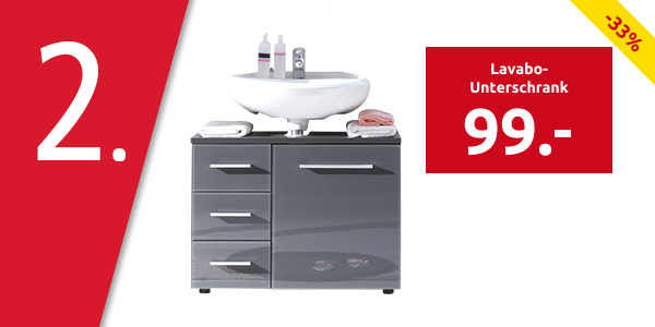 Lavabo-Unterschrank «Silver»