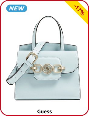 Guess Handtasche «Hensley», aqua