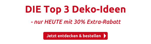 DIE Top 3 Deko-Ideen