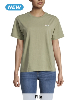 FILA T-Shirt für SIE, olivgrün