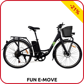 Elektrovelo City «XT1», FUN E-MOVE, 6 Gänge