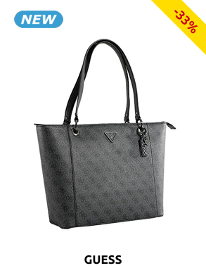 GUESS Handtasche Elite «Noelle», dunkelgrau