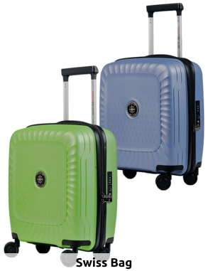 Swiss Bag Trolley «Cabine EasyJet Ibiza», H 36 cm, 29 l, light, violett