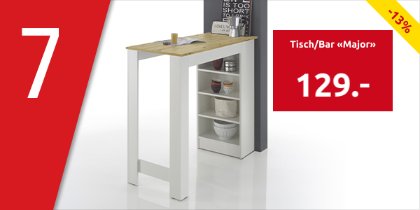Tisch/Bar «Major», B 115 x H 103 x T 50 cm