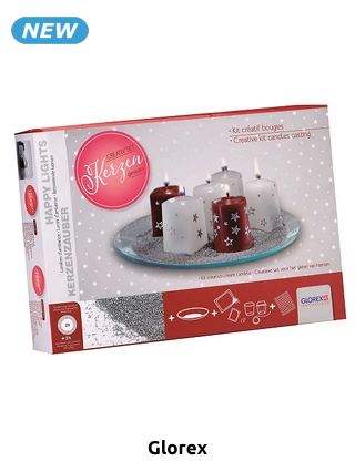 Glorex Creativ-Set Kerzengiessen «Weihnachten»