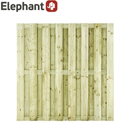 ELEPHANT Schutting Bristol Grenen FSC glad geïmpregneerd 180x180 cm | HORNBACH