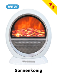 Sonnenkönig Elektrisches Cheminée «Mala», mit Gluteffekt