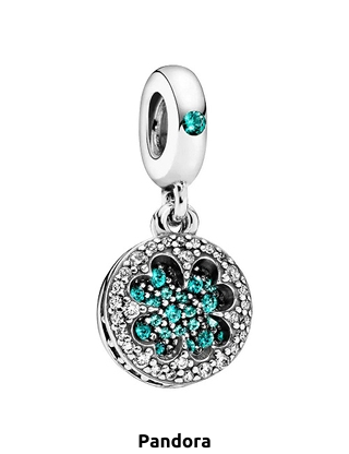 Pandora Schmuckstück «Clover», Silber