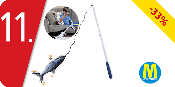 Katzenspielzeug «Flippity Fish»