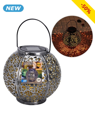 Solarlampe «Orientale», Ø 18 x H 17 cm