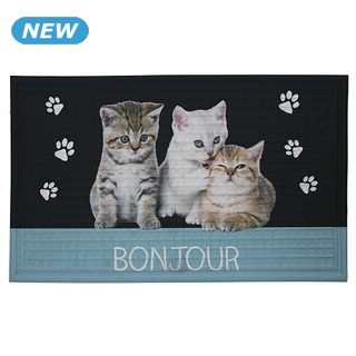 Fussmatte «Cats», 45 x 75 cm