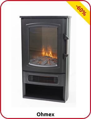 Ohmex Heizlüfter-Cheminée «HET-2020»