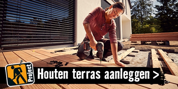 Houten terras aanleggen | HORNBACH