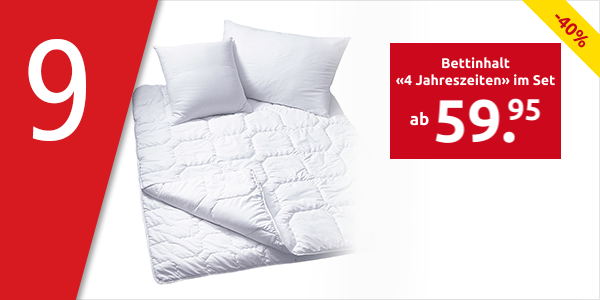 Bettinhalt «4 Jahreszeiten» im Set