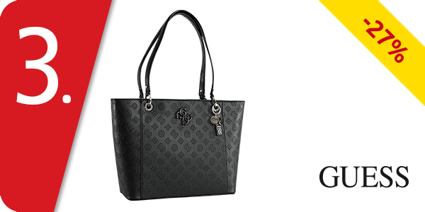 Guess Handtasche «Noelle», in Schwarz