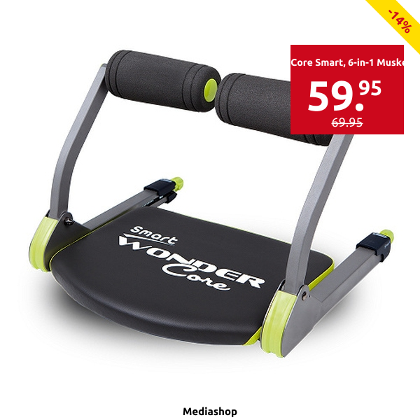 Wonder Core Smart, 6-in-1 Muskeltrainer