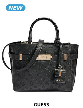 GUESS Handtasche «Bea», schwarz