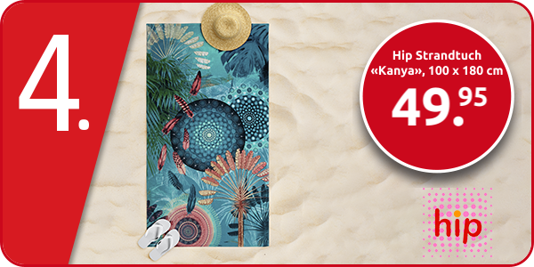 Hip Strandtuch «Kanya», 100 x 180 cm