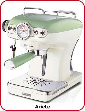 Espressomaschine von Ariete im Vintage-Look