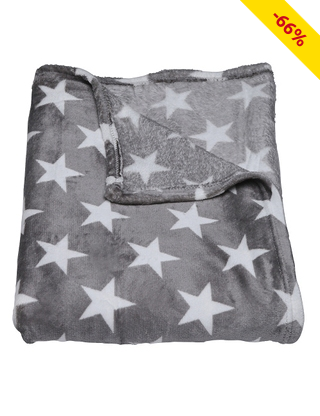 Fleecedecke «Stars», 150 x 200 cm